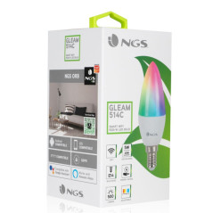 Ampoule Connectée NGS RGB et LED 5W | Smarty Paris 18e